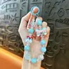 Nudo Creativo Nuevo Cadena para Teléfono con Perlas para Llavero Colgante para Bolso Pequeño Regalo al por Mayor
