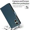 Funda Protectora Adecuada para Teléfono Móvil Sony 1Vii Séptima Generación Xperia5V Se Puede Usar como Soporte y es Anti-Huellas Dactilares Funda para Teléfono Móvil 5 Iv Funda de Cuero