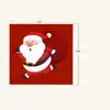 Cartões de Boas Festas Transfronteiriços, Bênçãos Criativas Elegantes, Pequenos Cartões de Natal, Envelopes, Presentes Personalizados, Bênçãos em Desenho Animado