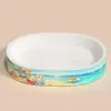 Placa de arranhar para gatos de papelão ondulado kraft branco, sem fiapos, cama extra grande para gatos, adequada para todas as estações, suprimentos para gatos, primeira geração, frete grátis
