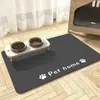 Temu quente linhas simples de lama de diatomáceas pet gato cachorro tapete de alimentação absorvente sujeira fácil de cuidar uma geração de pelos