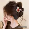 Pinza de Pelo Floral de Gama Alta para Gran Volumen de Cabello, Pasador para el Cabello de Mujer para la Parte Posterior de la Cabeza, Pinza de Tiburón de Nuevo Estilo 2026