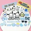 Perro Pacca Azul Perro DIY Accesorios de Pegamento Suave Agujero para Funda de Teléfono Chanclas Caja de Almacenamiento Parche Decorativo