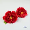 Pintura al Óleo Peonía Flor de Dedo Grande Danza Accesorios Shaduoli Rosa Peonía Flor Estilo Tang Dinastía Han Accesorios para el Cabello Decoración