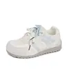 Nuevas Zapatillas Blancas de Primavera 2026 para Mujer, Estilo Coreano Casual Deportivo Versátil para Estudiantes Femeninas, Estilo Urbano Mxr08