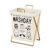 Cesta para Ropa Sucia Hogar de Pie Plegable Cesta de Almacenamiento con Tapa Dormitorio Baño Inodoro Almacenamiento Ropa Sucia