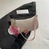 Bolso de hombro tejido para mujer, modelo nuevo 2026, transfronterizo, diseño de nicho, estilo casual, bolso de mano tipo dumpling