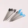 Fábrica en stock al por mayor 1.0mm metal pequeño Gao Shi recambios de bolígrafo de tinta pueden ser reemplazados por recambios de aceite para producción de muestras