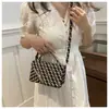 Bolsos Textura Simple Moda Elegante Ropa de Trabajo 2024 Nuevo Estilo Casual Bolso Bandolera Bolso Cruzado Pequeño Cuadrado para Mujeres