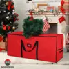 Sai Sheng Bolsa de Almacenamiento para Árbol de Navidad de 7 Pies Tela Oxford 600D Gran Capacidad Impermeable a Prueba de Polvo Duradera