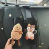 Decoración Interior de Coche Muñeco de Pingüino Cacahuete Anti-Estrangulamiento Popular Lindo Almohadilla para Hombro de Cinturón de Seguridad de Coche Decoración