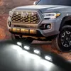Vehículo todoterreno luz amarilla pequeña Tacoma luz de rejilla central versión deportiva TACOMA TRD rejilla de malla central luz amarilla pequeña