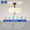 Luminária ASUS Iluminação Chandelier Vintage Francês para Sala de Estar Novo Projeção Hall Persimmon Luz Principal Retro Estilo Creme Lâmpada para Sala de Jantar