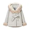 Abrigo con capucha de lana de moda popular en AliExpress INS europeo y americano transfronterizo