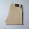 BU Verão Finos Novos Calças Casuais Masculinas Slim-fit Elásticas Retas Sarja Simples Negócios Leve Luxo Calças Calças Masculinas