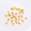 Tapones Pequeños de Mariposa de Oro de 14 Quilates que Conservan el Color, Tapas para Orejas, Topes para Orejas, Accesorios para Orejas DIY, Aretes de Tachuela, Tapones para Pendientes, Accesorios de Joyería al por Mayor
