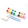 Tinta guache infantil 5ml 8 cores, kit para pintura em aquarela, ideal para jardim de infância, feita à mão, estilo faça você mesmo, grafite e pintura em aquarela.