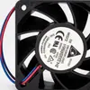 Nuevo ventilador de bola 6038 con medición de velocidad de tres cables Delta FFB0624EHE de 24 V, 0,57 A y 6 cm