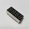Tubo Digital de Clock de 4 Bits de 0,36 Polegadas Linha Única 6 Pinos 4 8 com Ponto Tela Digital Tubo Digital de Luz Vermelha de 4 Bits