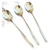 Cuchara de acero inoxidable 316L, cuchara para el hogar, cuchara de postre, tenedor, cuchara coreana 304, cuchara de comedor de alta gama, cuchara para mezclar café
