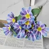 Coleção de Flores Estilo Pintura a Óleo: Margaridinhas, Violetas, Camomilas, Decoração de Casa, Adereços para Arranjo de Flores, Flores de Casamento
