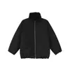 Ropa MTL Ropa para Hombre Chaqueta de Plumas de Color Sólido de Moda con Estilo de Águila Montañesa, Corte Holgado, 90% Plumón de Pato Blanco, Cálida y Elegante.