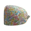 Gorro de enfermera para quirófano transfronterizo, gorro quirúrgico absorbente de sudor, gorro de cúpula para odontología y belleza con cola, turbante para la cabeza de hospital