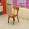 Mesas y Sillas para Tienda de Fideos, Mesas y Sillas para Snack Bar de Hotel, Combinación de Mesa y Silla para Comedor de Comida Rápida, Mesa de Comedor para Restaurante Cantina de Madera Maciza, Mesa Carbonizada para Barbacoa