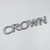 Placas de ABS Personalizadas, Emblemas Traseiros de Carro em Plástico Cromado Tridimensional, Placas de Identificação Metálicas, Placas de Identificação Estampadas Personalizadas para Comércio Exterior