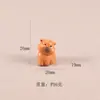 Juguete de Peluche de Capibara Lindo Transfronterizo DIY para Coche Escritorio Pequeño Adorno Decoración Accesorios