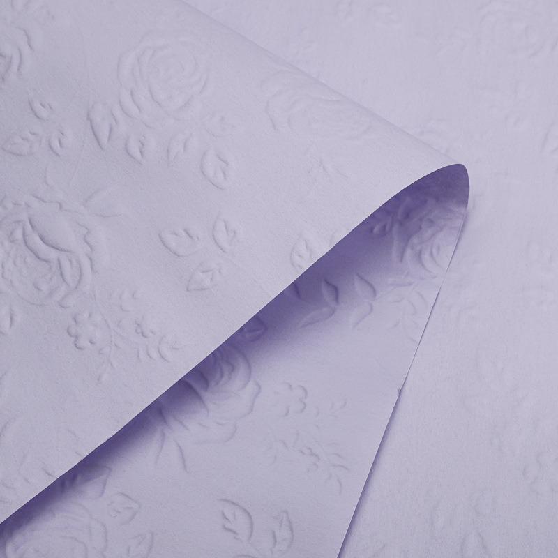sku7_玫瑰花压纹纸【轻雾紫】10张;58_58cm