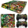 Console de Jogo Ps4 Slim Adesivo de Corpo Inteiro Skin Adesivo Bomb Skin Filme Colorido de Corpo Inteiro