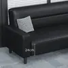 Sofá cama plegable con tapicería resistente a los arañazos de gatos, diseño moderno y minimalista, adecuado para uso en oficina, y se puede usar tanto como sofá como cama