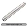 Conector Rosqueado de Aço Inoxidável de 4 Pontos, Adaptador Direto com Rosca Interna e Externa, Conector de Tubo de Extensão Espessado de 6 Pontos para 4 Pontos, Conexões para Tubos de Água