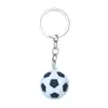 Chaveiro de Borracha Macia Simulação Tridimensional Criativa Bola de Futebol Basquete Rugby Tênis Pingente de Mochila Presente de Abertura