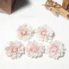 Flor Simulada 8cm Flor Xiaoli Cabeça de Flor Artesanal DIY Decoração de Quarto Parede de Flores de Casamento Decoração de Mesa Acessórios de Cabelo Grampo de Cabelo Flor