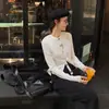 [En Stock] Cárdigan de Punto Ajustado VC para Mujer, Nuevo Abrigo de Otoño Estilo Coreano, Top de Personalidad Desgastado