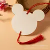 Tarjetas de Deseos, Etiquetas de Madera, Etiquetas Colgantes de Bendición para Árboles, Decoraciones Festivas para Lugares Pintorescos, Pequeños Carteles de Madera en Blanco Hechos a Mano, Etiquetas de Paz, Tarjetas de Deseos