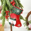 Decoraciones de Navidad, Calcetines de Navidad, Bolsas de Regalo de Navidad, Bolsas Pequeñas para Dulces, Calcetines de Papá Noel, Adornos para Árbol de Navidad