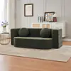Sofá-cama retrô a vácuo para apartamentos pequenos, salas de estar e quartos, dobrável e de uso duplo, sofá modular preguiçoso totalmente em espuma