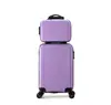 Maleta de Color Puro de Alto Valor de 20 pulgadas de PP Caja de Almacenamiento tipo Bandolera de 14 pulgadas Gran Capacidad Cerradura de Contraseña Caja de Viaje Caja Principal