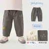 Pantalones de Algodón Puro para Niños Jellybaby 2026 Otoño Nuevos Pantalones Casuales para Bebé Pantalones para Niños Ropa de Otoño para Niñas