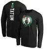 Transfronterizo James Ou Texto Carta Curry Manga Larga Impresión 3D Hombres Deporte Secado Rápido Camiseta Deportiva de Baloncesto Nba