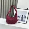 Bolsa Feminina Lisa da Moda 2024 Nova Bolsa de Ombro Único Transversal Grande Capacidade Ins High-End para o Dia a Dia Bolsa Bolinho