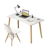 Escritorio para Estudiantes, Mesa Pequeña Sencilla para Dormitorio para Uso Doméstico, Escritorio de Estudio y Escritura para Casa de Alquiler, Escritorio Sencillo para Computadora de Escritorio