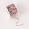 Corrente de Garra de Strass Super Brilhante Colorida para Eletroforese Corrente de Strass Material para Artesanato DIY Corrente Densa Acessórios de Cabelo Acessórios para Roupas