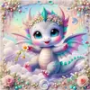 1 peça 5D DIY padrão animal kit completo de pintura com diamantes, iniciante adulto, pintura com diamantes em padrão
