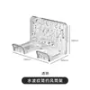 Soporte para Secador de Pelo, Estante Multifuncional de Almacenamiento para Baño, Peine con Patrón de Glaciar para el Hogar, Soporte para Almacenamiento de Maquinilla de Afeitar y Teléfono