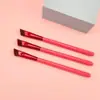 Popular Cepillo para Cejas Salvajes, Cepillo Cuadrado Multifuncional de Maquillaje para Corrector Tridimensional, Cepillo Angular para Cejas, Brocha Individual para Maquillaje de Línea del Cabello, Portátil