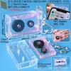 Colgante de Caja de Cassette Mini NFC, Colgante de Disco de Estrella de Álbum DIY Retro, Merchandising de Marca de Estrella de Anime